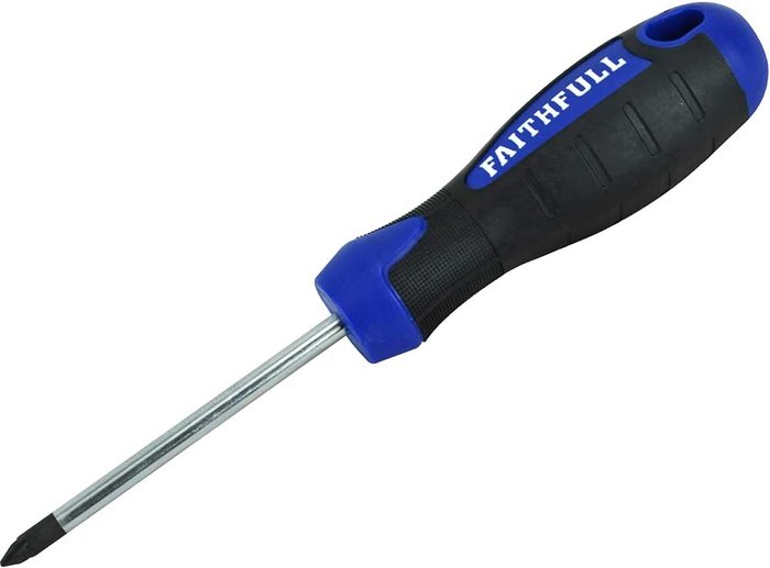 Tooled Up | Faithfull Faithfull Pozi Screwdriver PZ1 75mm Faithfull Faithfull Pozi Screwdriver PZ1 75mm