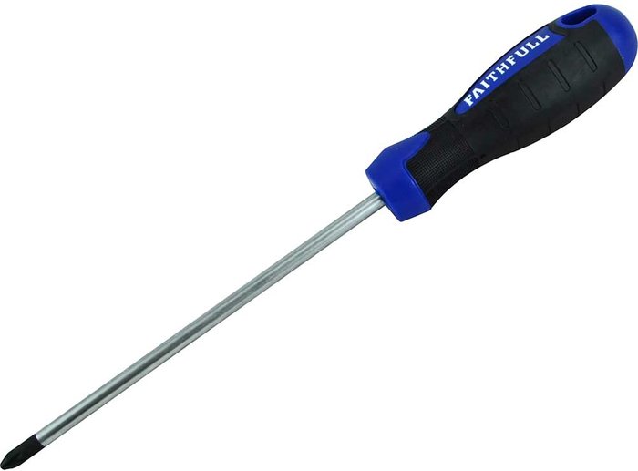 Tooled Up | Faithfull Faithfull Pozi Screwdriver PZ2 150mm Faithfull Faithfull Pozi Screwdriver PZ2 150mm