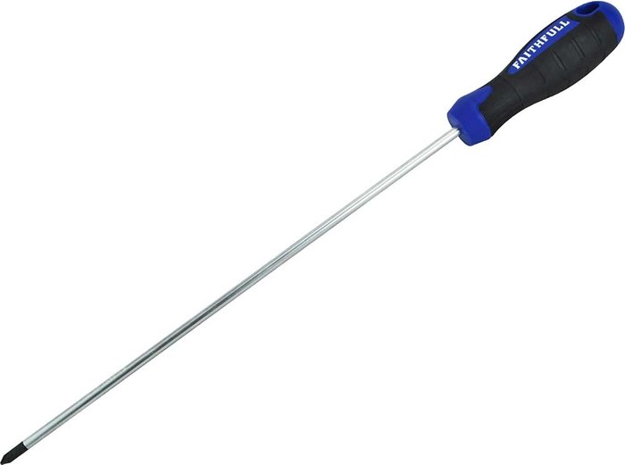 Tooled Up | Faithfull Faithfull Pozi Screwdriver PZ2 250mm Faithfull Faithfull Pozi Screwdriver PZ2 250mm