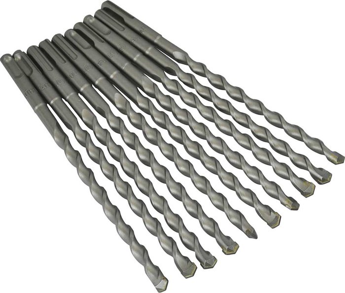Tooled Up | Faithfull Faithfull SDS Plus Masonry Drill Bit Bulk Pack of 10 10mm 150mm Faithfull Faithfull SDS Plus Masonry Drill Bit Bulk Pack of 10 10mm 150mm