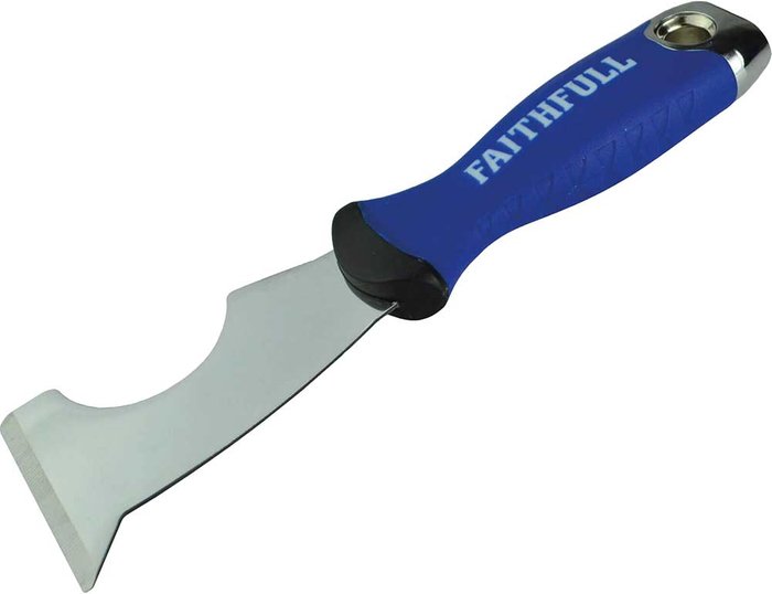 Tooled Up | Faithfull Faithfull Soft Grip Decorators 4-In-1 Tool Faithfull Faithfull Soft Grip Decorators 4-In-1 Tool