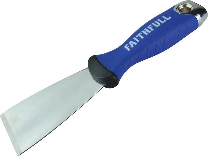 Tooled Up | Faithfull Faithfull Soft Grip Stripping Knife 50mm Faithfull Faithfull Soft Grip Stripping Knife 50mm