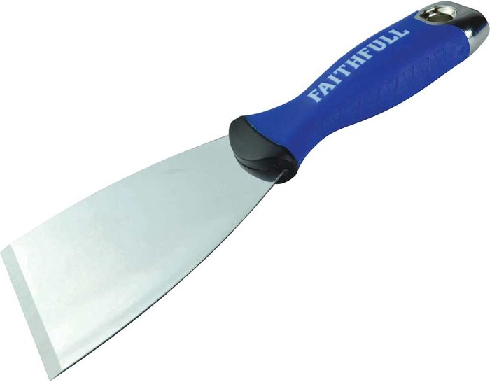 Tooled Up | Faithfull Faithfull Soft Grip Stripping Knife 75mm Faithfull Faithfull Soft Grip Stripping Knife 75mm