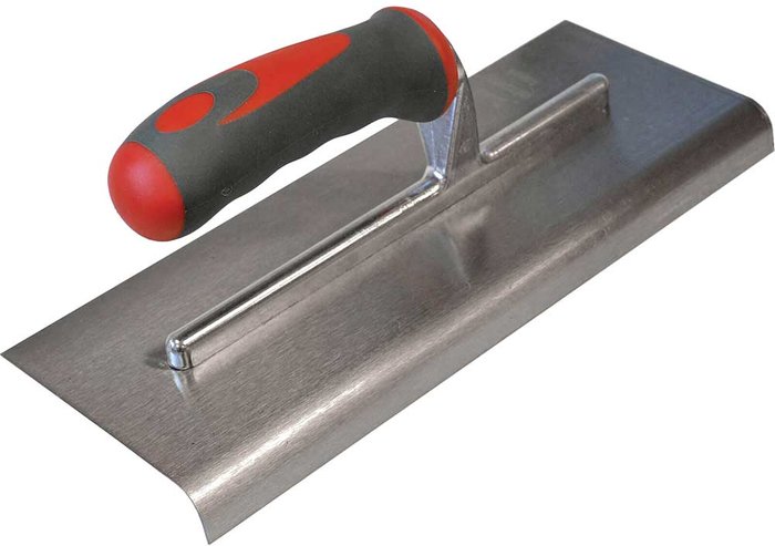 Tooled Up | Faithfull Faithfull Soft Grip Edging Trowel 11 Faithfull Faithfull Soft Grip Edging Trowel 11
