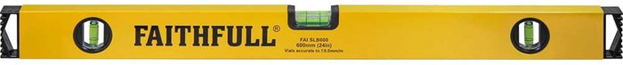Tooled Up | Faithfull Faithfull Box Level 3 Vial - 600mm (24in) Faithfull Faithfull Box Level 3 Vial - 600mm (24in)