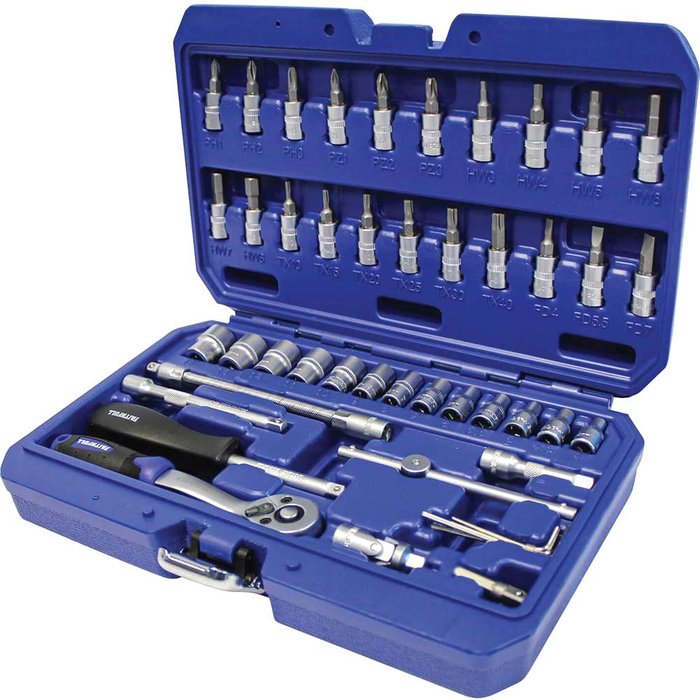 Tooled Up | Faithfull Faithfull 46 Piece 1/4 Faithfull Faithfull 46 Piece 1/4