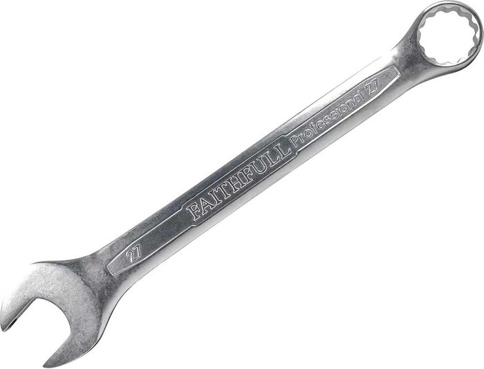 Tooled Up | Faithfull Faithfull Combination Spanner Metric 27mm Faithfull Faithfull Combination Spanner Metric 27mm
