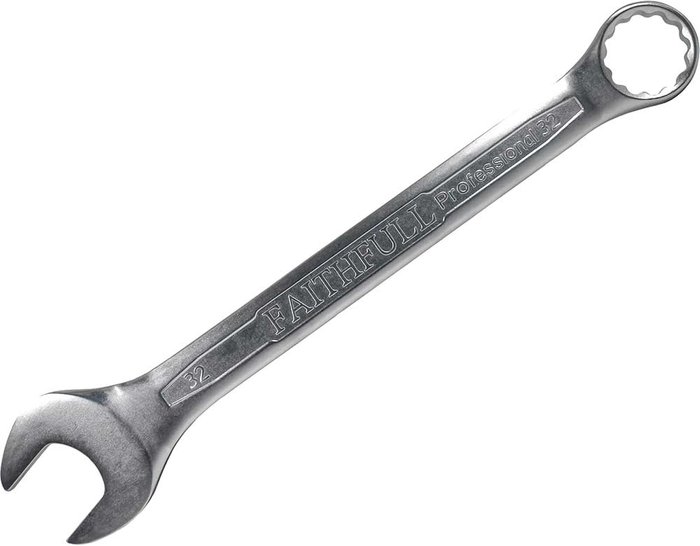 Tooled Up | Faithfull Faithfull Combination Spanner Metric 32mm Faithfull Faithfull Combination Spanner Metric 32mm