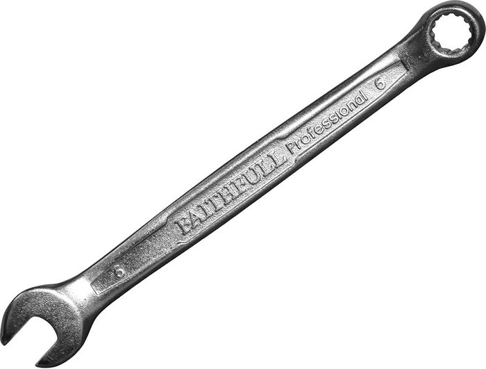 Tooled Up | Faithfull Faithfull Combination Spanner Metric 6mm Faithfull Faithfull Combination Spanner Metric 6mm