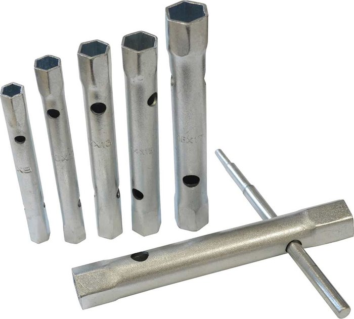 Tooled Up | Faithfull Faithfull 6 Piece Box Spanner Set Metric Faithfull Faithfull 6 Piece Box Spanner Set Metric