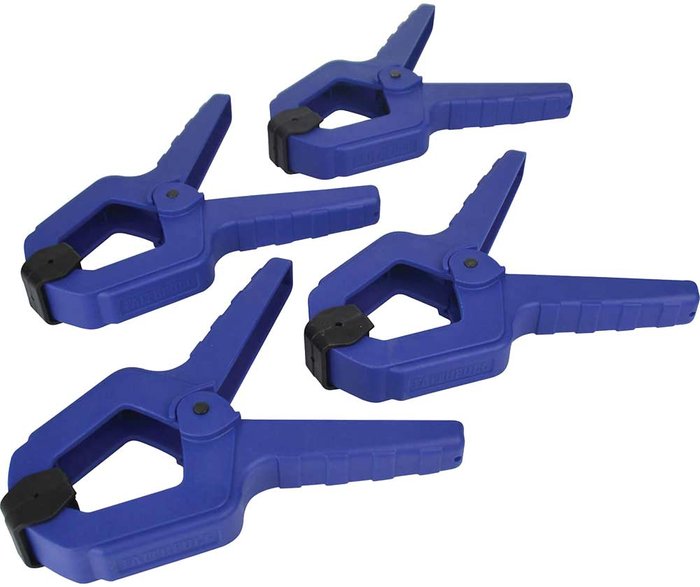 Tooled Up | Faithfull Faithfull 4 Piece Spring Clamp Set Faithfull Faithfull 4 Piece Spring Clamp Set