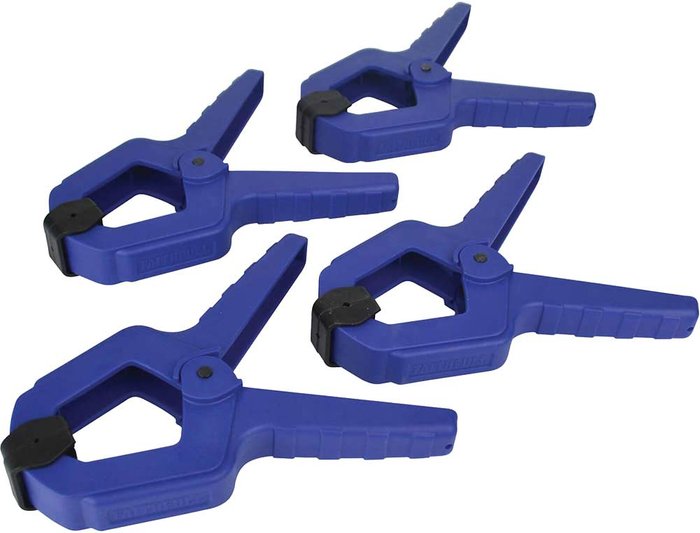 Tooled Up | Faithfull Faithfull 4 Piece Spring Clamp Set Faithfull Faithfull 4 Piece Spring Clamp Set