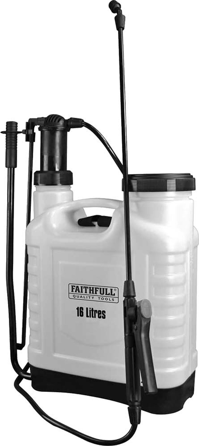 Tooled Up | Faithfull Faithfull Pressure Sprayer Knapsack 16l Faithfull Faithfull Pressure Sprayer Knapsack 16l