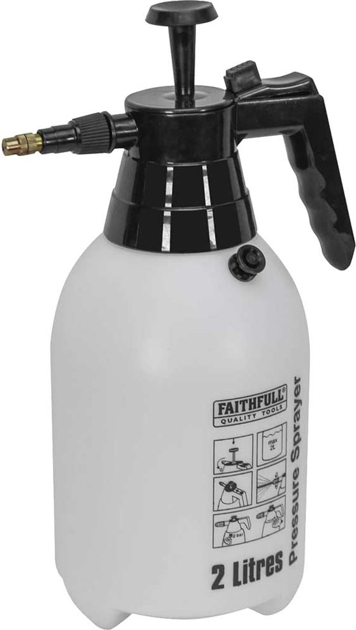 Tooled Up | Faithfull Faithfull Pressure Sprayer Handheld 2l Faithfull Faithfull Pressure Sprayer Handheld 2l