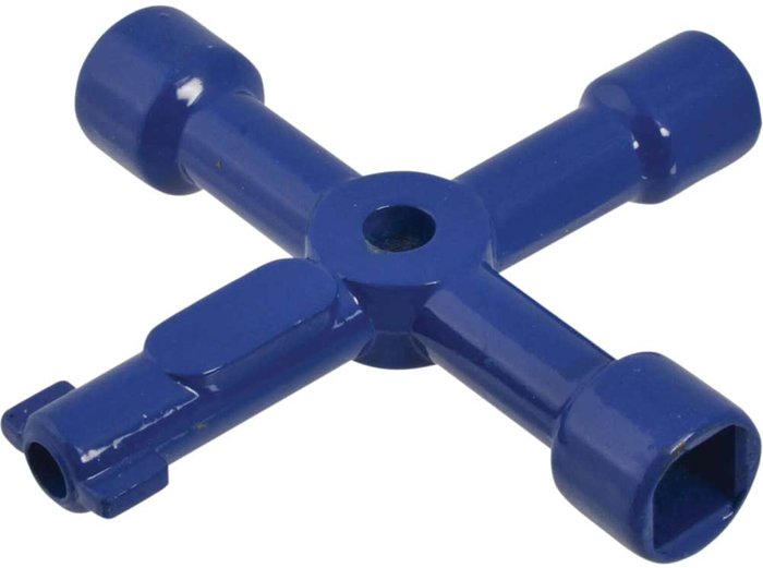 Tooled Up | Faithfull Faithfull 4-Way Services Utility Meter Key Faithfull Faithfull 4-Way Services Utility Meter Key