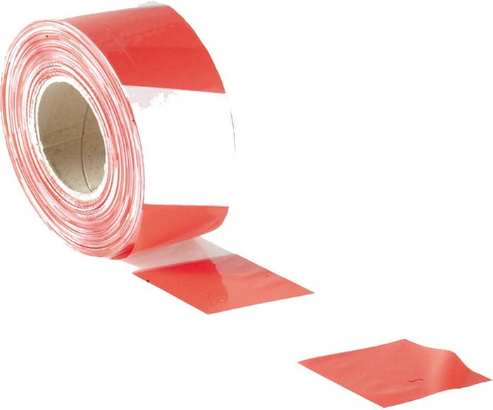 Tooled Up | Sirius Sirius Barrier Warning Tape Red / White 70mm 500m Sirius Sirius Barrier Warning Tape Red / White 70mm 500m