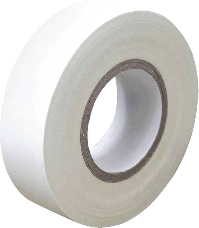 Tooled Up | Sirius Sirius Electrians PVC Insulation Tape White 50mm 33m Sirius Sirius Electrians PVC Insulation Tape White 50mm 33m