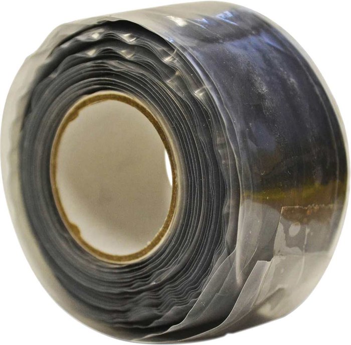Tooled Up | Faithfull Faithfull Black Silicone Tape Black 25mm 3m Faithfull Faithfull Black Silicone Tape Black 25mm 3m