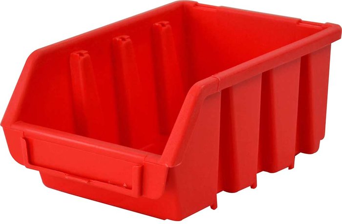 Tooled Up | Faithfull Faithfull Ergobox Interlocking Storage Bin Red 170mm 240mm 126mm Faithfull Faithfull Ergobox Interlocking Storage Bin Red 170mm 240mm 126mm