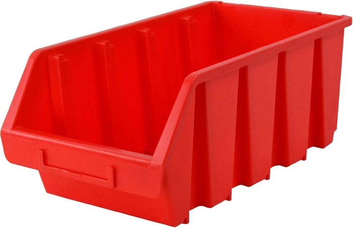 Tooled Up | Faithfull Faithfull Ergobox Interlocking Storage Bin Red 209mm 340mm 155mm Faithfull Faithfull Ergobox Interlocking Storage Bin Red 209mm 340mm 155mm