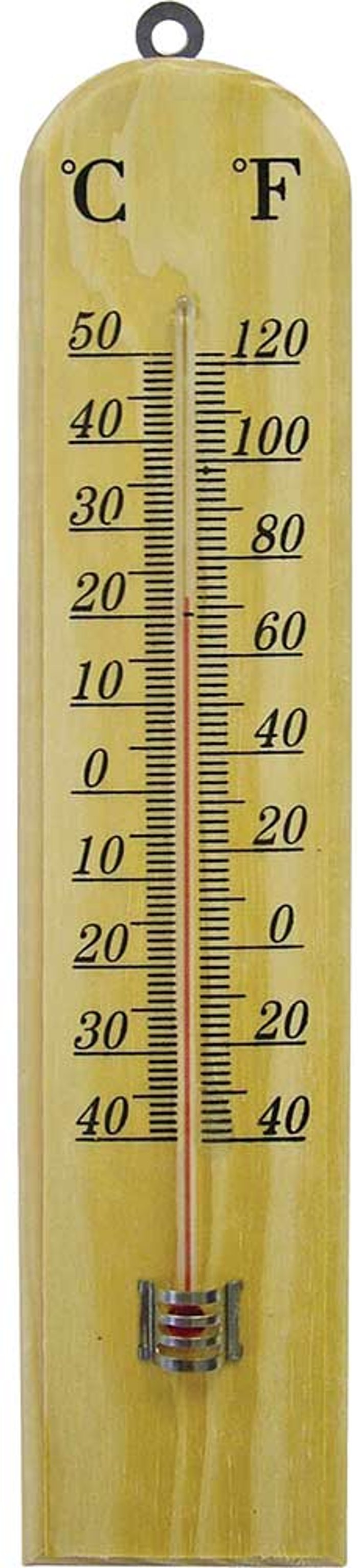 Tooled Up | Faithfull Faithfull Wooden Wall Thermometer Small Faithfull Faithfull Wooden Wall Thermometer Small