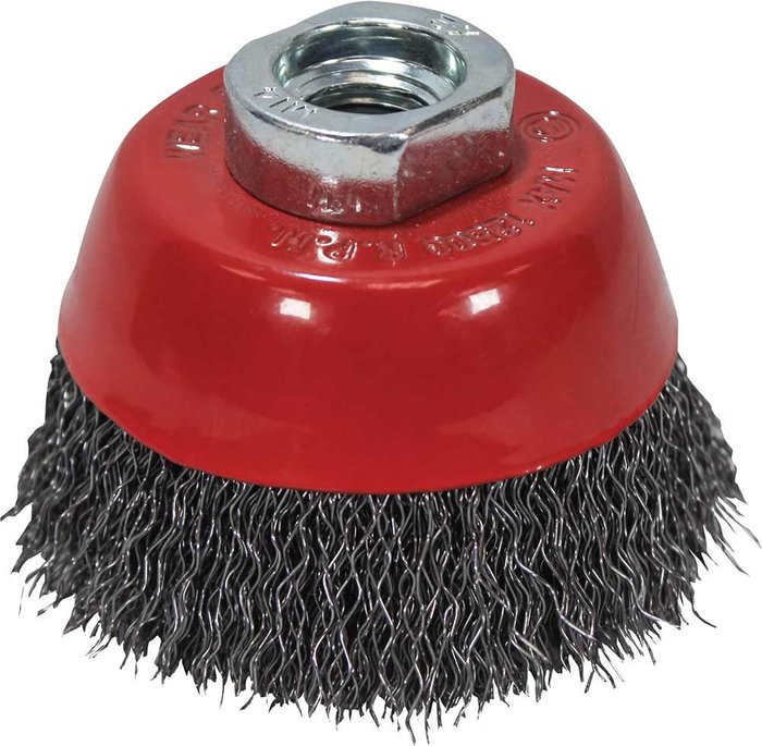 Tooled Up | Faithfull Faithfull Crimped Wire Cup Brush 60mm M14 Thread Faithfull Faithfull Crimped Wire Cup Brush 60mm M14 Thread