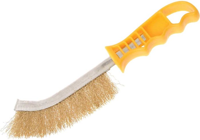 Tooled Up | Faithfull Faithfull Wire Scratch Brush Brass 1 Row Faithfull Faithfull Wire Scratch Brush Brass 1 Row
