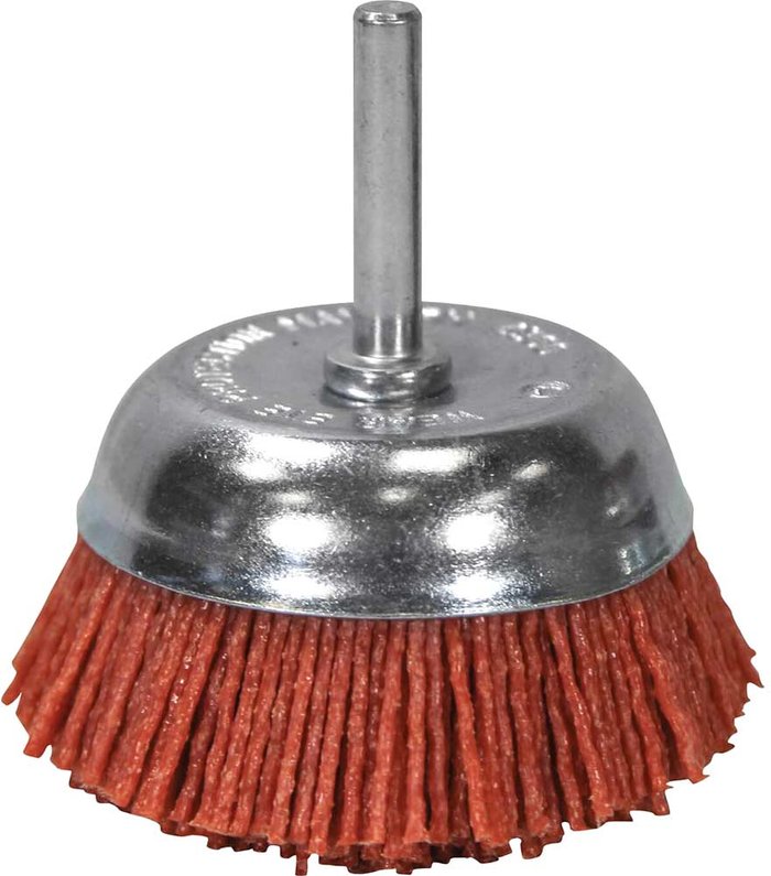 Tooled Up | Faithfull Faithfull Abrasive Nylon Bristle Cup Brush 65mm 6mm Shank Faithfull Faithfull Abrasive Nylon Bristle Cup Brush 65mm 6mm Shank