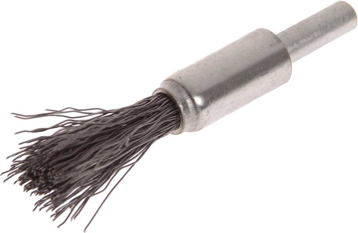 Tooled Up | Faithfull Faithfull Flat End Crimped Wire Brush 12mm 6mm Shank Faithfull Faithfull Flat End Crimped Wire Brush 12mm 6mm Shank