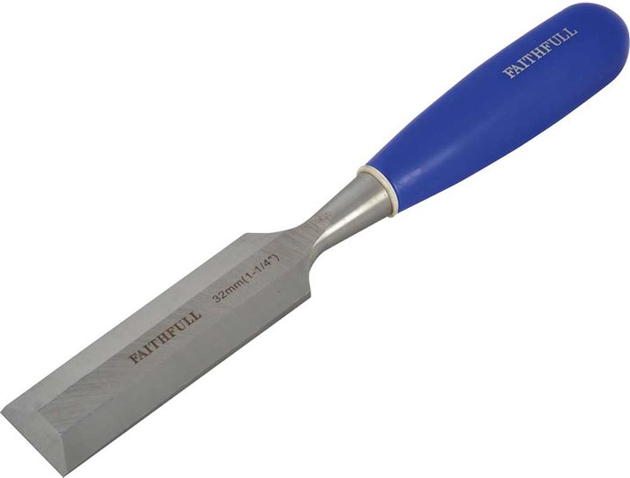 Tooled Up | Faithfull Faithfull Bevel Edge Wood Chisel 32mm Faithfull Faithfull Bevel Edge Wood Chisel 32mm