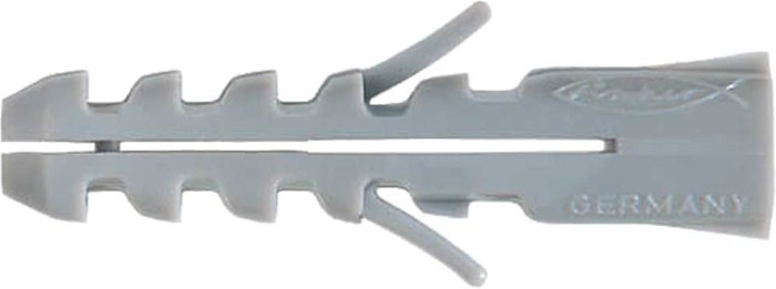 Tooled Up | Fischer Fischer S Nylon Wall Plugs 12mm Pack of 25 Fischer Fischer S Nylon Wall Plugs 12mm Pack of 25