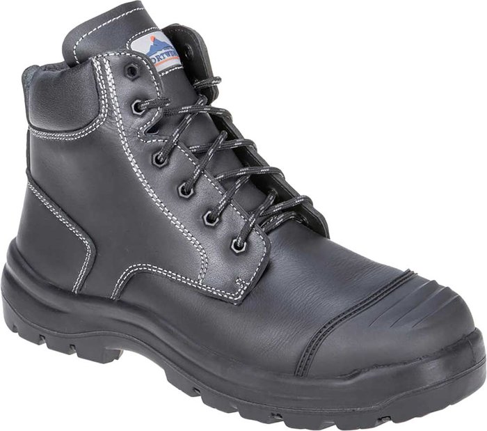 Tooled Up | Portwest Portwest Mens Clyde Safety Boots Black Size 7 Portwest Portwest Mens Clyde Safety Boots Black Size 7