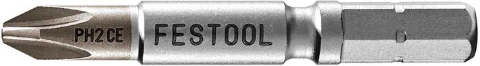 Tooled Up | FESTOOL Festool Centrotec Phillips Screwdriver Bits PH2 50mm Pack of 2 FESTOOL Festool Centrotec Phillips Screwdriver Bits PH2 50mm Pack of 2