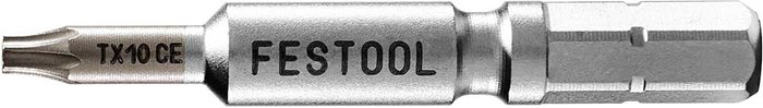 Tooled Up | FESTOOL Festool Centrotec Torx Screwdriver Bits T10 50mm Pack of 2 FESTOOL Festool Centrotec Torx Screwdriver Bits T10 50mm Pack of 2
