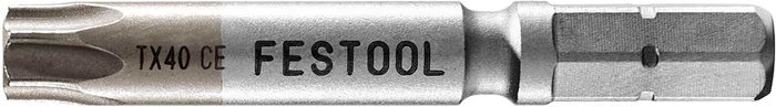 Tooled Up | FESTOOL Festool Centrotec Torx Screwdriver Bits T40 50mm Pack of 2 FESTOOL Festool Centrotec Torx Screwdriver Bits T40 50mm Pack of 2