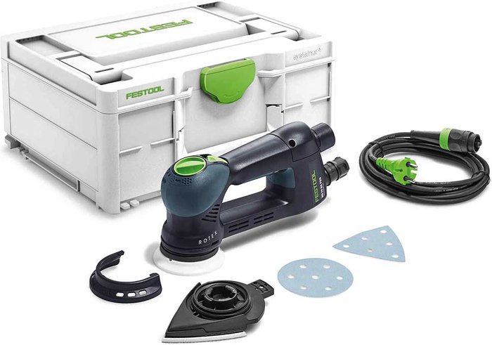 Tooled Up | FESTOOL Festool Rotex RO 90 DX FEQ Plus Disc and Delta Sander 90mm 240v FESTOOL Festool Rotex RO 90 DX FEQ Plus Disc and Delta Sander 90mm 240v