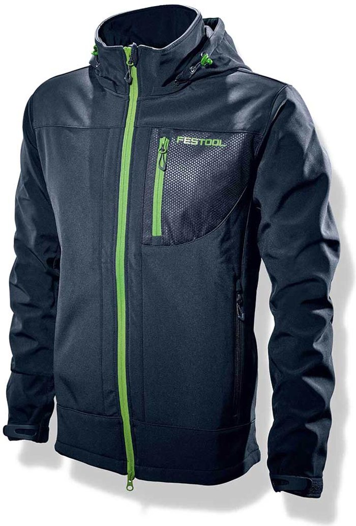 Tooled Up | FESTOOL Festool Fan Mens Softshell Jacket Blue M FESTOOL Festool Fan Mens Softshell Jacket Blue M