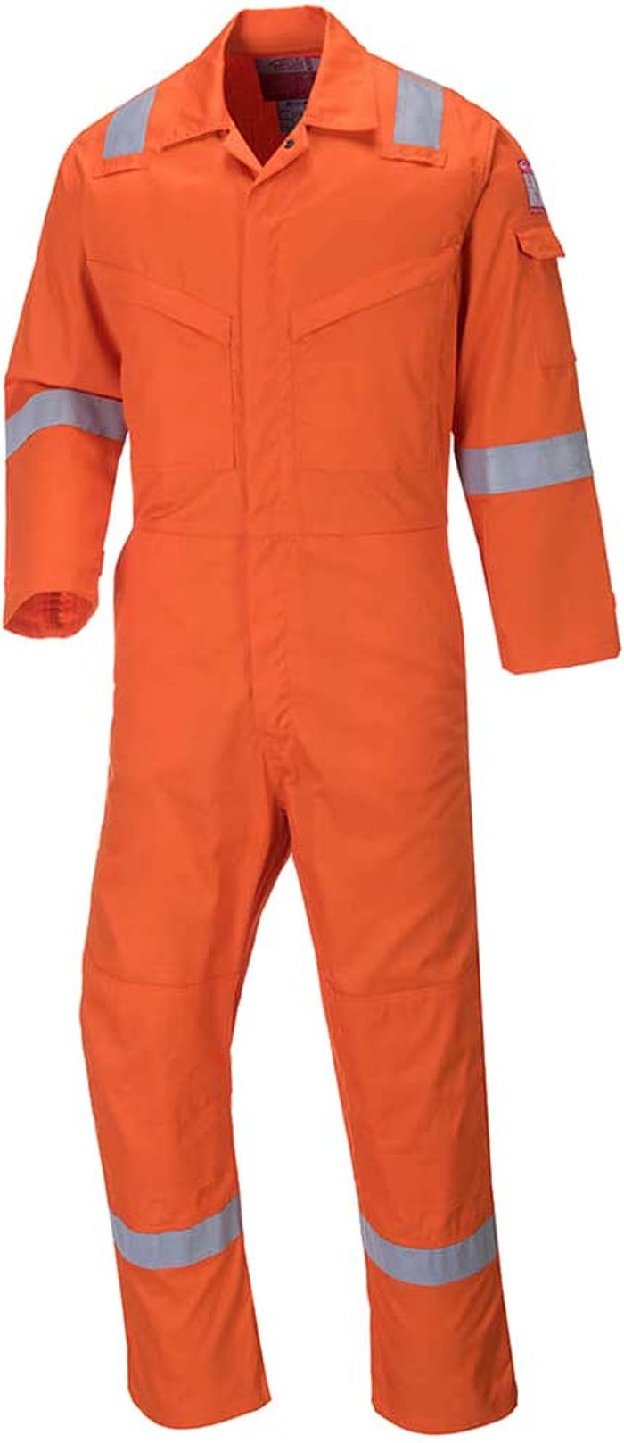 Tooled Up | Bizflame Biz Flame Mens Aberdeen Flame Resistant Coverall Orange 48 Bizflame Biz Flame Mens Aberdeen Flame Resistant Coverall Orange 48