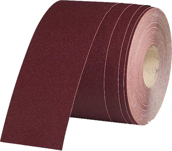 Tooled Up | Flexovit Flexovit Aluminium Oxide Sanding Paper Roll 115mm 50m 80g Flexovit Flexovit Aluminium Oxide Sanding Paper Roll 115mm 50m 80g