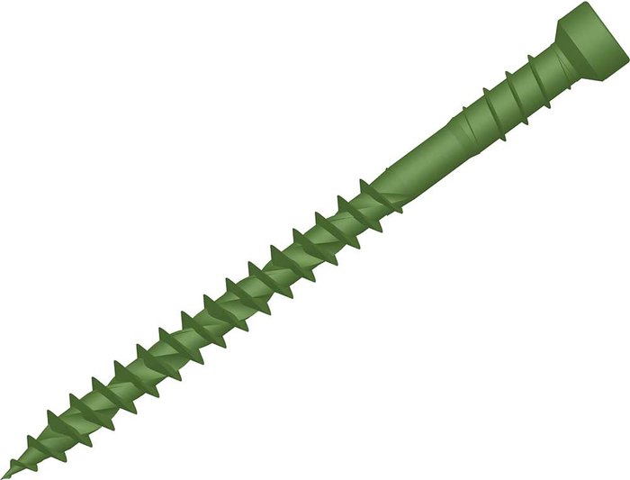 Tooled Up | Forgefix Forgefix Reduced Head Torx Decking Screws Green 4.5mm 50mm Pack of 600 Forgefix Forgefix Reduced Head Torx Decking Screws Green 4.5mm 50mm Pack of 600