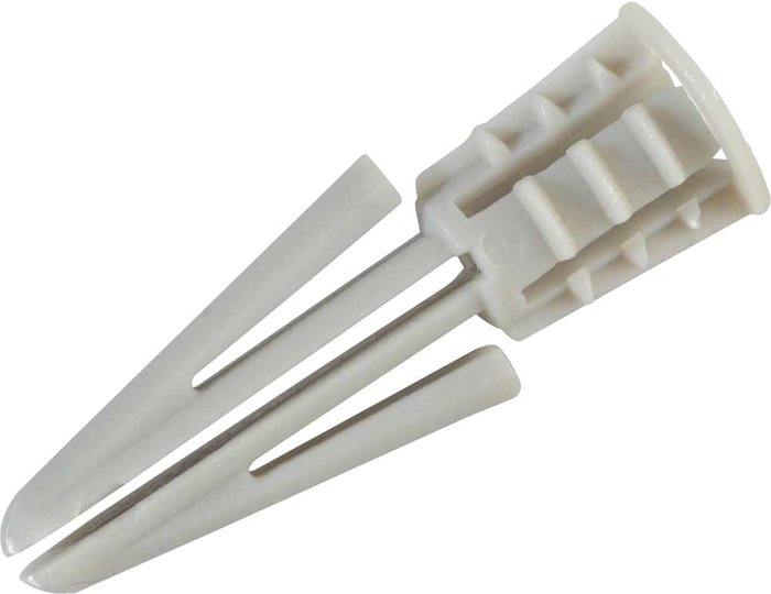Tooled Up | Forgefix Forgefix Nylon Plasterboard Plugs Pack of 10 Forgefix Forgefix Nylon Plasterboard Plugs Pack of 10