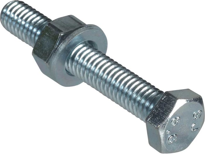 Tooled Up | Forgefix Forgefix High Tensile Set Screws M6 40mm Pack of 8 Forgefix Forgefix High Tensile Set Screws M6 40mm Pack of 8