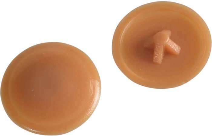 Tooled Up | Forgefix Forgefix Pozi Screw Cover Caps Light Brown Pack of 50 Forgefix Forgefix Pozi Screw Cover Caps Light Brown Pack of 50