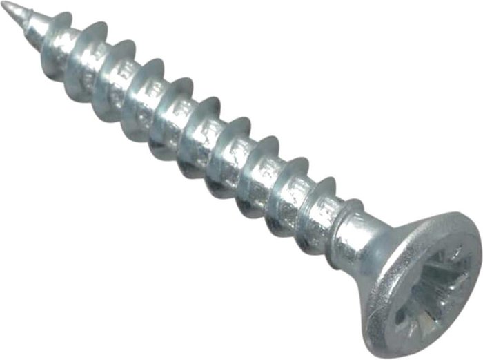 Tooled Up | FORGEFIX Forge MPS3530ZP Multi-Purpose Pozi Screw CSK ST ZP 3.5 x 30mm Box of 200 FORGEFIX Forge MPS3530ZP Multi-Purpose Pozi Screw CSK ST ZP 3.5 x 30mm Box of 200