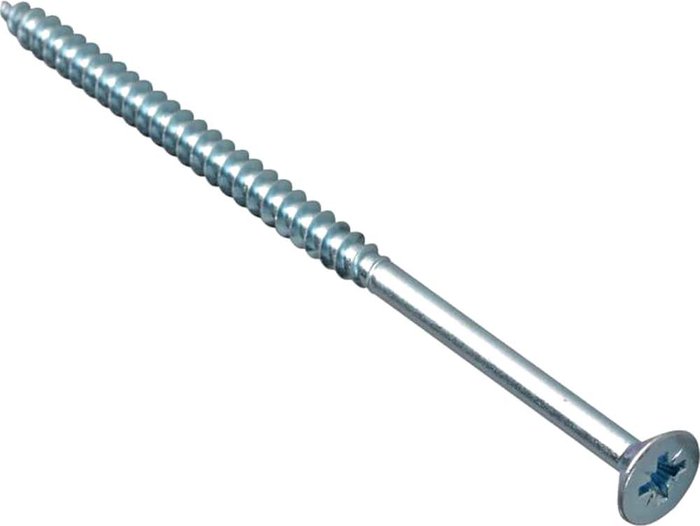 Tooled Up | Forgefix Forgefix Multi Purpose Zinc Plated Screws 5mm 100mm Pack of 200 Forgefix Forgefix Multi Purpose Zinc Plated Screws 5mm 100mm Pack of 200