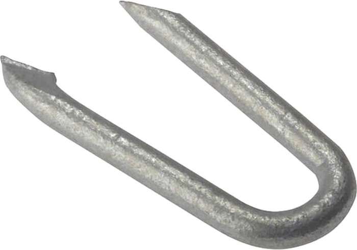 Tooled Up | Forgefix Forgefix Galvanised Netting Staples 25mm 250g Forgefix Forgefix Galvanised Netting Staples 25mm 250g
