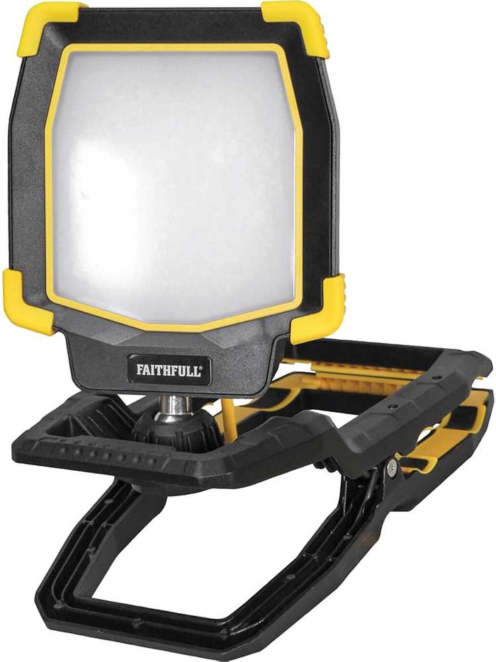 Tooled Up | FAITHFULL Power Plus FPPCLIP40WL LED Clip Light 40W 110V - Faithfull FAITHFULL Power Plus FPPCLIP40WL LED Clip Light 40W 110V - Faithfull