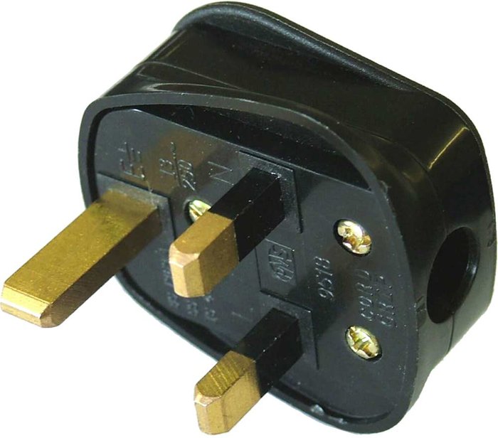 Tooled Up | 4Trade 4Trade 13A Plug Black Rubber 4Trade 4Trade 13A Plug Black Rubber