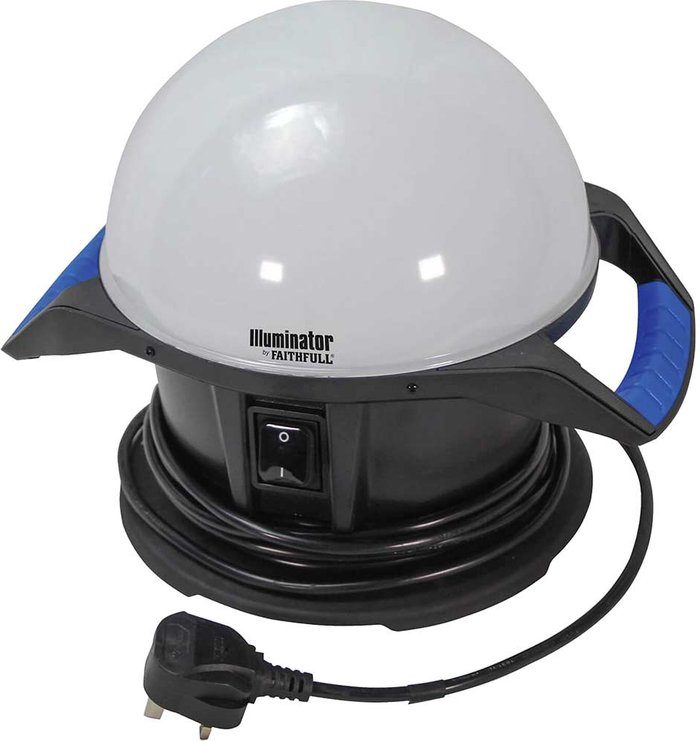 Tooled Up | Faithfull Faithfull Power Plus Illuminator 360° LED Task Light 50W - 4000Lm - 110V Faithfull Faithfull Power Plus Illuminator 360° LED Task Light 50W - 4000Lm - 110V