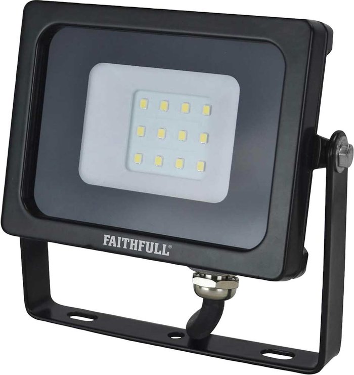 Tooled Up | Faithfull Faithfull Power Plus 10W SMD LED Floodlight Faithfull Faithfull Power Plus 10W SMD LED Floodlight